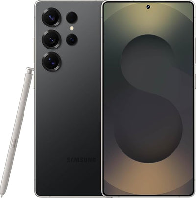 Samsung Galaxy S25 Ultra, 256GB Smartphone, Unlocked Android, AI Night Mode Camera, Snapdragon 8 Elite Fast Processor, 5000mAh Battery, Built-in S Pen, 2025, US 1 Yr Warranty, Titanium Black